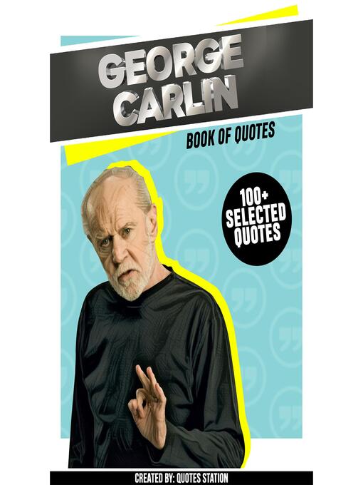 Title details for George Carlin by Quotes Station - Wait list